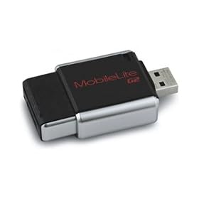 Kingston Flash Card Reader MobileLite G2 USB 2.0 Multi-card Reader�FCR-MLG2 by Kingston