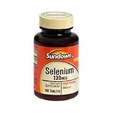 Selenium 100 Mcg Dietary Supplement Tablets, By Sundown - 100 Tablets
