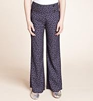 Autograph Wide Leg Floral Trousers