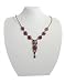 Purple Enamel Link Necklace