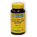 Dandelion Root 520mg - Promotes Fluid Balance, 100 caps., (Good'n Natural)