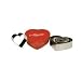Kitchen & Housewares : Amore Cookie Cutters - Red Tin