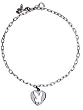 Playboy bunny anklet Sterling Silver