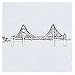 Jewelry : Golden Gate Bridge Charm