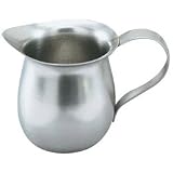 8 Ounce Stainless Steel Bell Creamer (06-0604) Category: Creamers