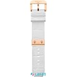 送料無料/メーカー保証2年/BRERA OROLOGI [BS24CRRG02] -EMBOSSED RUBBER STRAPS* 24mm R/G （ブレラ オロロジ クロコラバーストラップ ホワイト）