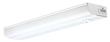 Lithonia Lighting UC5D 8 120 LP R6 One-Light Linkable T5 Fluorescent Undercabinet Fixture, White
