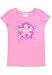 Hawaiian Kid's T-Shirt Pink Plumeria Princess Medium