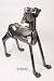 Junkyard Rottweiler Metal Sculpture