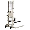 JET Winch-Operated Straddle Stacker