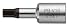PB Drive sockets for hexagon socket screws size:4