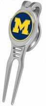 Michigan Wolverines Kool Tool With Golf Ball Marker Of 2)