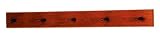 Wooden Mallet HCR-5WMH Five Peg Coat Rack