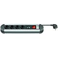 Steckdosenleiste mit �berlastschutz Aluminium NK Protector 7-4