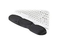 Childrens Toyshop  Electronics : Kensington Comfort Foam Keyboard Wrist Rest - Black