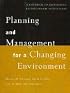 Planning and Management for a Changing Environment: A Handbook on Redesigning Postsecondary Institutions (Jossey Bass Higher and Adult Education Series)
