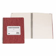 TOP35061 Research Computation Notebook,11-3 4x9-1 2,78 Sht.,Brown by Tops