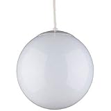 Pendant Lights |Sea Gull Lighting 6024 15 Single Light Globe Pendant, White with Opal Glass Reviews 21A83WVSB3L. SL160 Pendant Lights |Sea Gull Lighting 6024 15 Single Light Globe Pendant, White with Opal Glass Reviews
