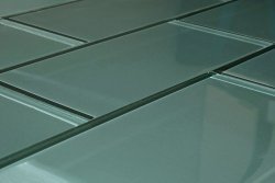 Reflections Glass Tile 6x6" Clear Tide Teal