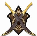 United Cutlery Fighting Knives of Legolas Scabbards