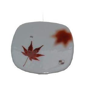 Yume-No-Yume Ceramic Holder ""Maple Leaf""