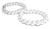 10 x 13mm white silver Australian south sea cultured pearl necklace 18