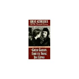 Great Actresses of 20th Centruy (Greer Garson, Loretta Young, Ida Lupino) (Volume Three) [VHS]