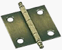 Amerock BP2335-AE 1-1/2-Inch Wide by 1-1/2-Long Furniture Trim Butt Hinge, Antique, 2-Pack