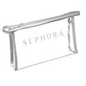 Sephora Brand Signature Clear Makeup Bag Medium Cosmetic Case