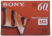 SONY DVM60RM3 ミニDVカセット