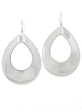 Large Teardrop Dangle Earrings