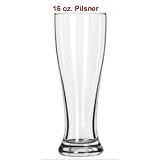4 PAK: 16 oz. Pilsners from Libbey: Made Ultra-High-Strength by HercuGlass The strongest... by HercuGlass