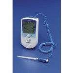 Kendall Filac Fastemp Electronic Thermometer Red Rectal Probe W/ Red 4 Foot Cord