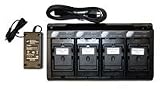Iridium Satellite Phone 4 Bay Battery Charger - 9505/9505A