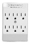 Cooper Wiring 6Out Plugin Surge Protector 1156CG