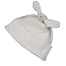 Sckoon Organic Cotton Baby Knott Cap White - One Size