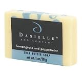 Lemongrass and Peppermint Travel Size Shea Butter Soap