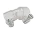 Thumb Screw Feed Elbow - Clear