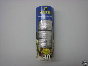 Disposable Candle Bobeche/holders Box 50 Pis