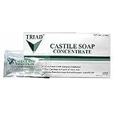 Box of 50 Castile Soap 0.3 fl. oz. packets TRIAD DISPOSABLES 108050