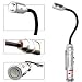 'Wonder Light' - Flex-Neck LED Task Light + Laser Pointer + Magnetic Base + Pocket/Ha...