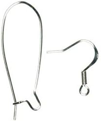 Bulk Buy: Cousin Jewelry Basics Earring Wire Mixed Styles 100/Pkg Silver (3-Pack)