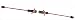 Sports : Californian Fitness Trainings-Stab, teilbar SWINGSTICK TO GO, rot