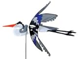 Premier Designs PD25112 9" x 42" Blue Herron Flying Bird Spinner