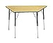 Adjustable Height Tables - Adjustabe Height Table Trapezoid, 24 inch X 24 inch X 48 i...