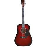 Lauren Full Size Dreadnought Acoustic Guitar - Brown