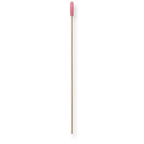 Qosina 17064 Polyurethane Anti-Static Swab with Pink Foam Tip, 5-7/8" Length (Pack of 25)