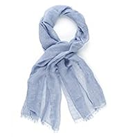 Autograph Lightweight Linen Blend Scarf with Silk
