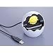 Arvel DS02USBL デスクサイドシリーズ USBアロマポット ブルー: <b>たまご型のかわいいアロマポット</b><br> <ul> <li>パソコンのUSBポート から電源を供給。</li> <li>柑橘系のレモンエッセンシャルオイル1ml付き。</li> <li>ふたを開閉するだけで電源のON/OFFができる。</li> <l...