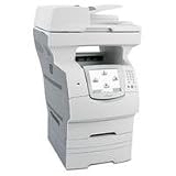 Lexmark X646dte MFP - Multifunction ( fax / copier / printer / scanner ) - B/W - laser - copying (up to): 48 ppm - printing (up to): 47 ppm - 1100 sheets - 33.6 Kbps - USB, 10/100 Base-TX